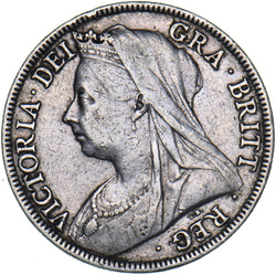 1899 Halfcrown - Victoria British Silver Coin