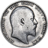 1902 Halfcrown - Edward VII British Silver Coin