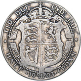 1903 Halfcrown - Edward VII British Silver Coin