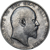 1903 Halfcrown - Edward VII British Silver Coin