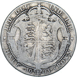 1903 Halfcrown - Edward VII British Silver Coin