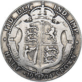 1904 Halfcrown - Edward VII British Silver Coin