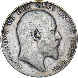 1904 Halfcrown - Edward VII British Silver Coin