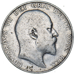 1904 Halfcrown - Edward VII British Silver Coin