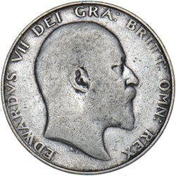 1906 Halfcrown - Edward VII British Silver Coin