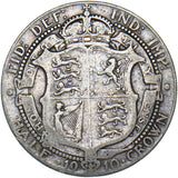 1910 Halfcrown - Edward VII British Silver Coin