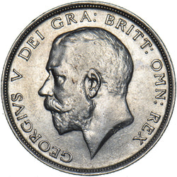 1913 Halfcrown - George V British Silver Coin - Nice