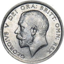 1918 Halfcrown - George V British Silver Coin - Nice