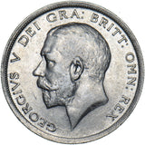 1918 Halfcrown - George V British Silver Coin - Nice