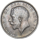 1918 Halfcrown - George V British Silver Coin - Very Nice