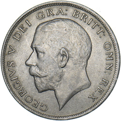 1920 Halfcrown - George V British Silver Coin - Very Nice