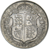 1920 Halfcrown - George V British Silver Coin - Very Nice