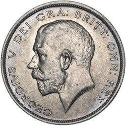 1920 Halfcrown - George V British Silver Coin - Very Nice