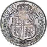 1920 Halfcrown - George V British Silver Coin - Very Nice