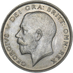 1921 Halfcrown - George V British Silver Coin - Nice