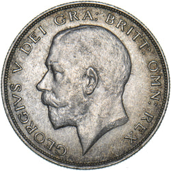 1921 Halfcrown - George V British Silver Coin - Very Nice