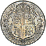 1922 Halfcrown - George V British Silver Coin - Very Nice