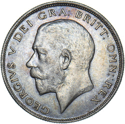 1923 Halfcrown - George V British Silver Coin - Nice