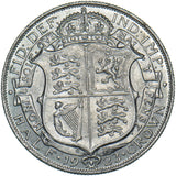 1923 Halfcrown - George V British Silver Coin - Very Nice