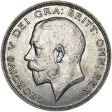 1923 Halfcrown - George V British Silver Coin - Very Nice