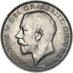 1924 Halfcrown - George V British Silver Coin - Very Nice