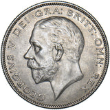 1928 Halfcrown - George V British Silver Coin - Superb