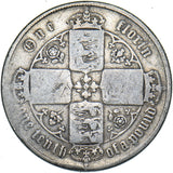 1867 Gothic Florin - Victoria British Silver Coin