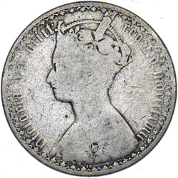 1868 Gothic Florin - Victoria British Silver Coin