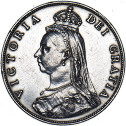 1887 Florin - Victoria British Silver Coin