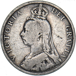 1892 Florin - Victoria British Silver Coin