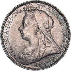 1900 Florin - Victoria British Silver Coin - Very Nice