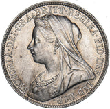 1901 Florin - Victoria British Silver Coin - Very Nice