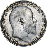 1906 Florin - Edward VII British Silver Coin