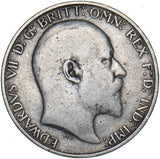 1907 Florin - Edward VII British Silver Coin