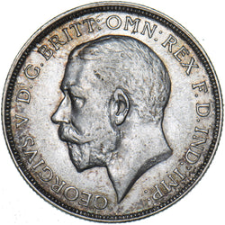 1914 Florin - George V British Silver Coin - Very Nice