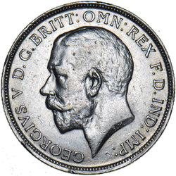 1916 Florin - George V British Silver Coin - Very Nice