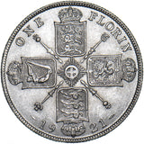 1921 Florin - George V British Silver Coin - Nice