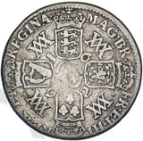 1692 Shilling (Inverted 1) - William & Mary British Silver Coin