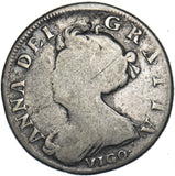 1703 VIGO Shilling - Anne British Silver Coin