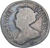 1707-8 E* Shilling (Edinburgh Mint) - Anne British Silver Coin