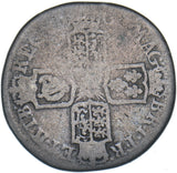 1707-8 E* Shilling (Edinburgh Mint) - Anne British Silver Coin