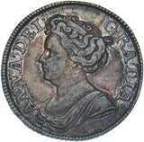 1711 Shilling - Anne British Silver Coin - Nice