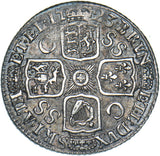 1723 SSC Shilling - George I British Silver Coin - Very Nice