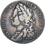 1758 Shilling - George II British Silver Coin