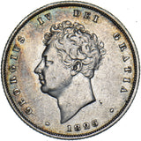 1825 Shilling - George IV British Silver Coin