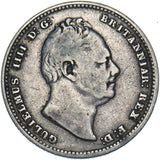 1835 Shilling - William IV British Silver Coin