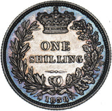 1838 Shilling - Victoria British Silver Coin - Nice