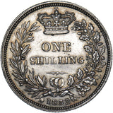 1853 Shilling - Victoria British Silver Coin - Nice