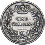 1860 Shilling - Victoria British Silver Coin