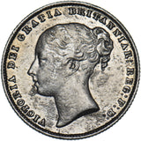 1860 Shilling - Victoria British Silver Coin